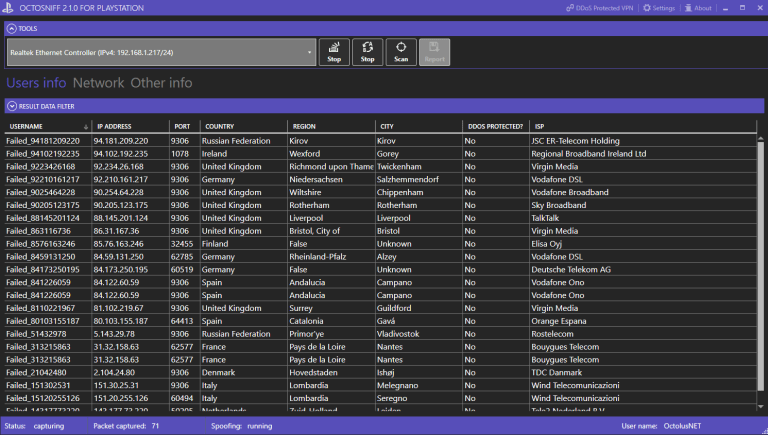 LANC Remastered: Open Source PS4 IP Grabber, Puller & Sniffer Tool